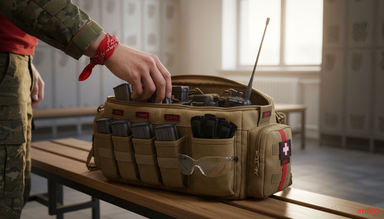 organisation sac airsoft