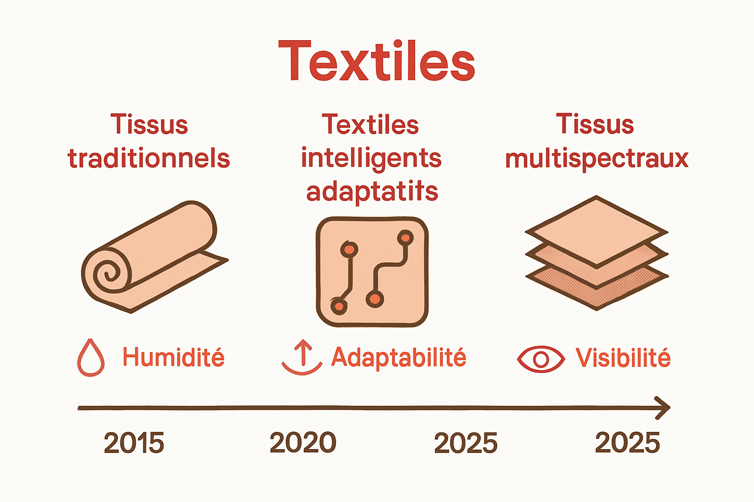 Comparison of traditional and modern camouflage materials
