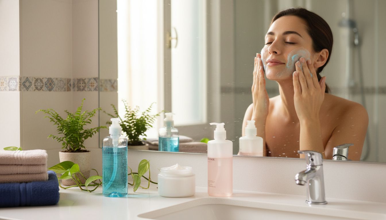 Τι Είναι Καθαριστικό Προσώπου: Πλήρης Οδηγός Χρήσης 3 facial cleansing daily routine