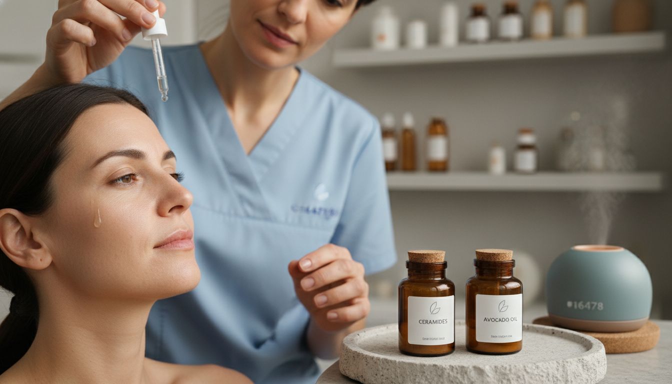 εφαρμογή ενυδατικής κρέμας