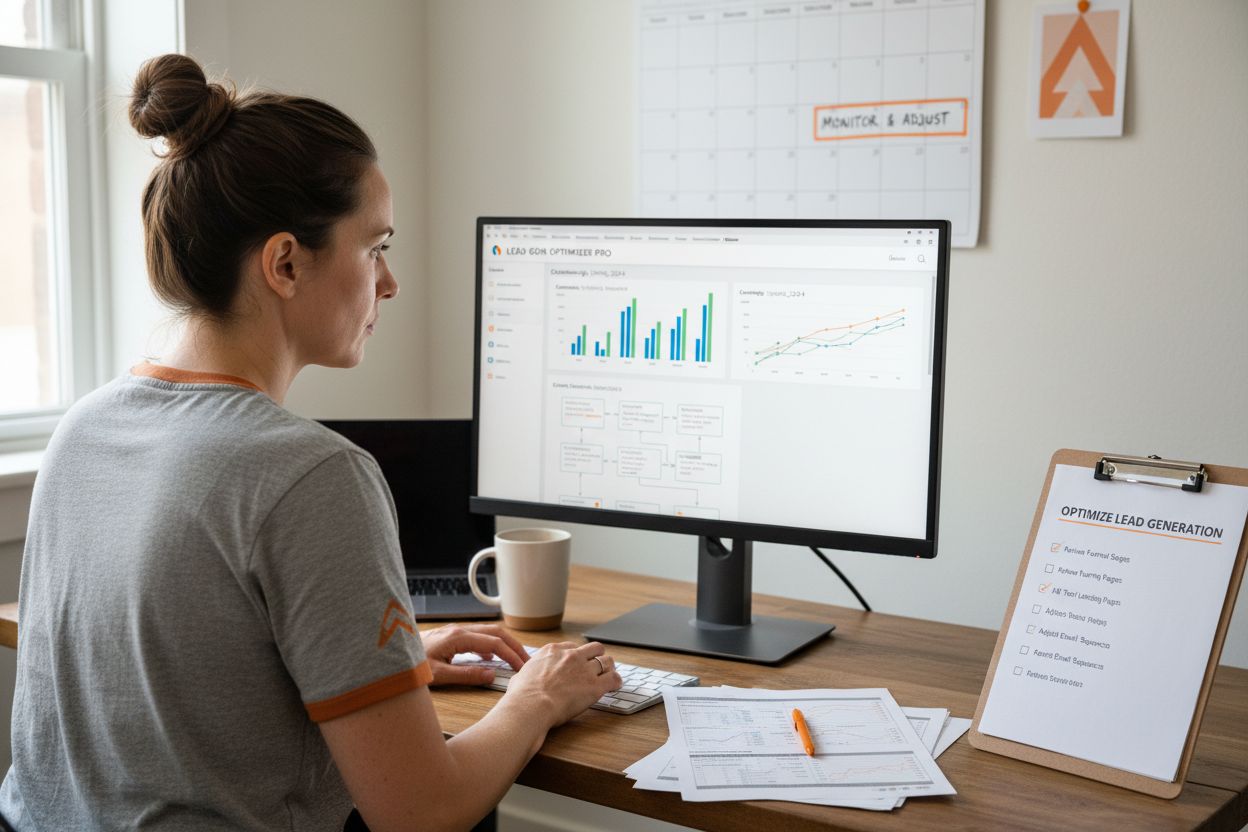 monitor automate lead results