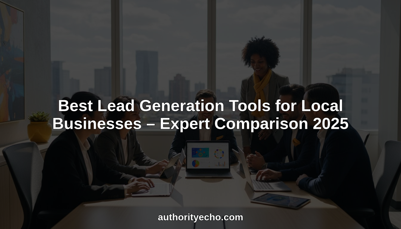 Best Lead Generation Tools for Local Businesses – Expert Comparison 2025