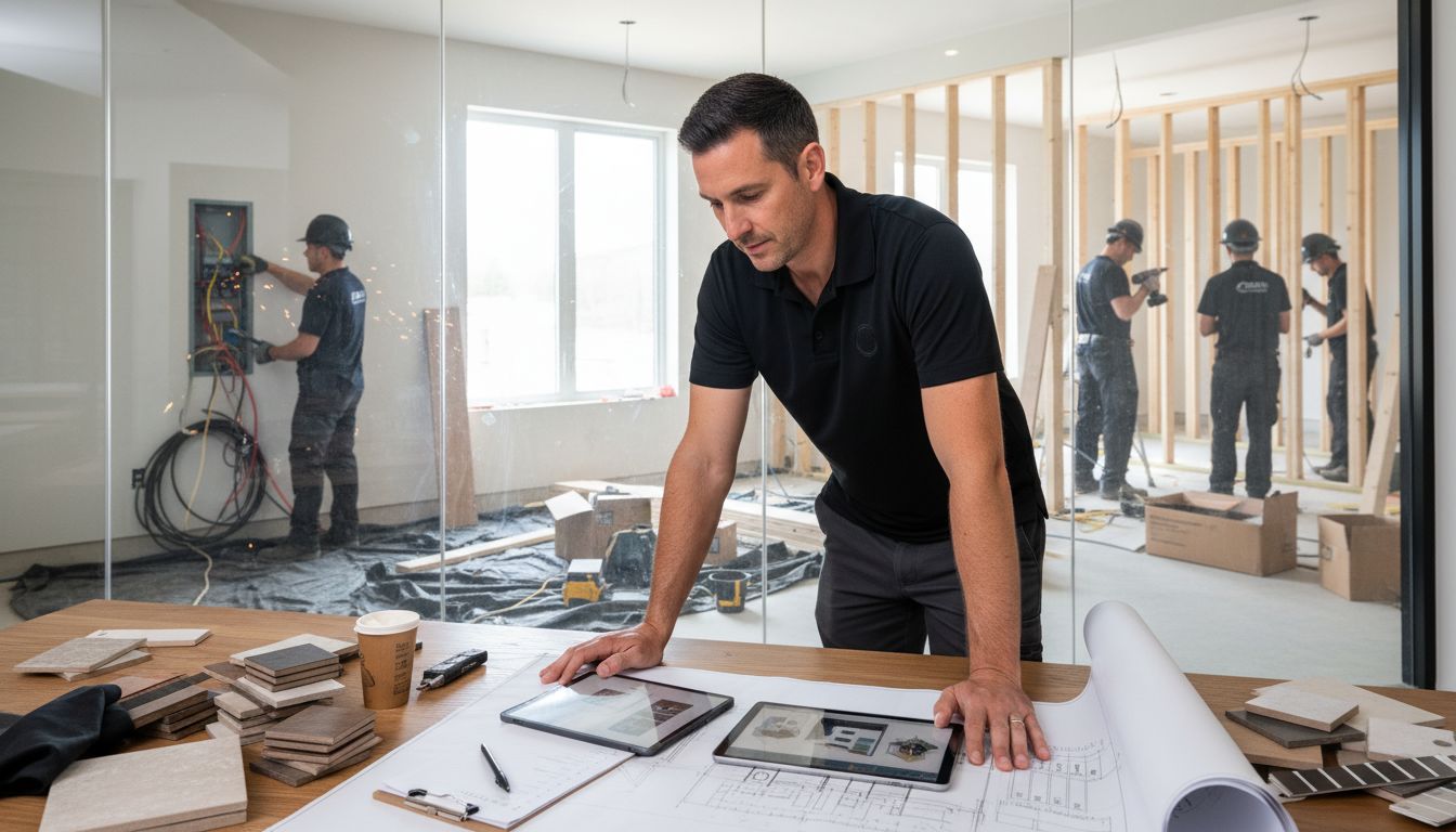 contractor workspace renovation