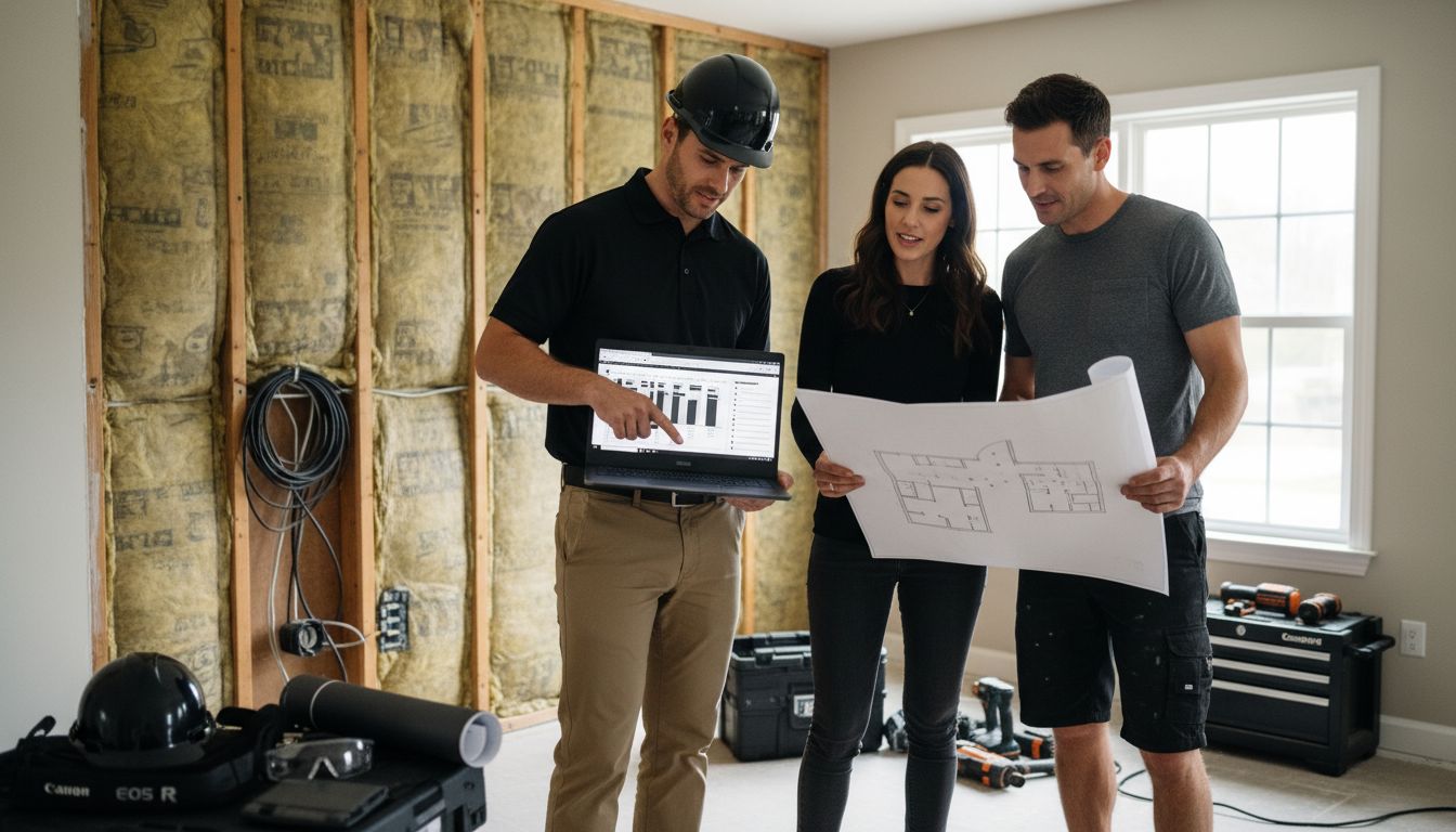 home renovation site meeting