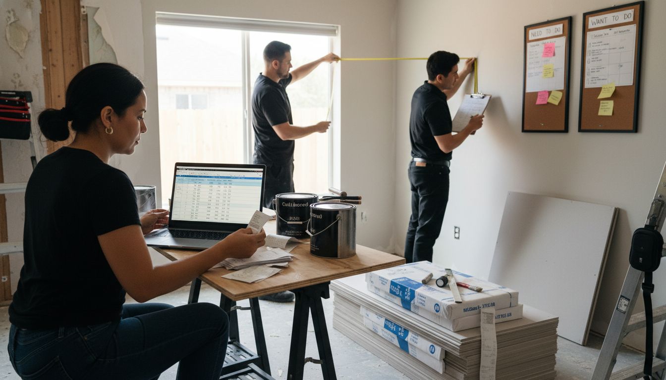 renovation budget tracking