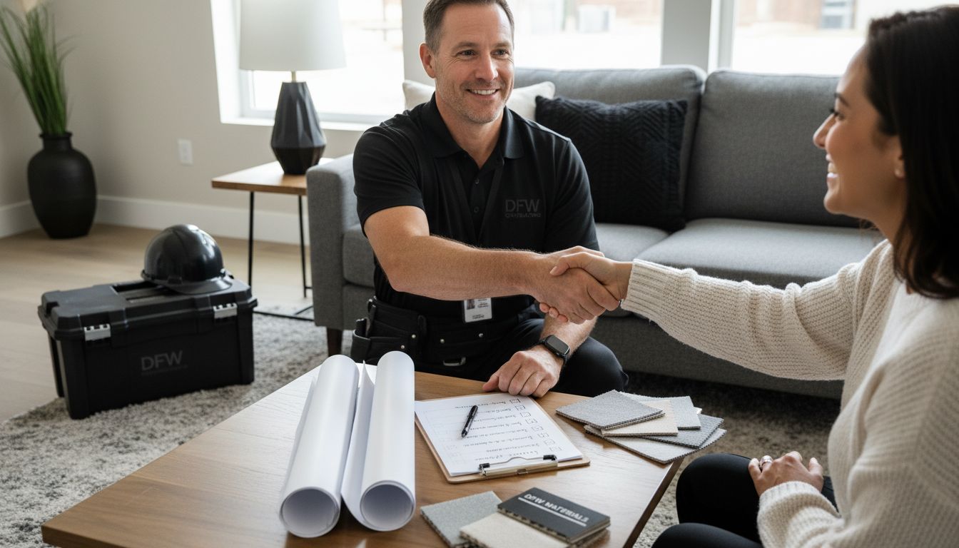 contractor homeowner meeting
