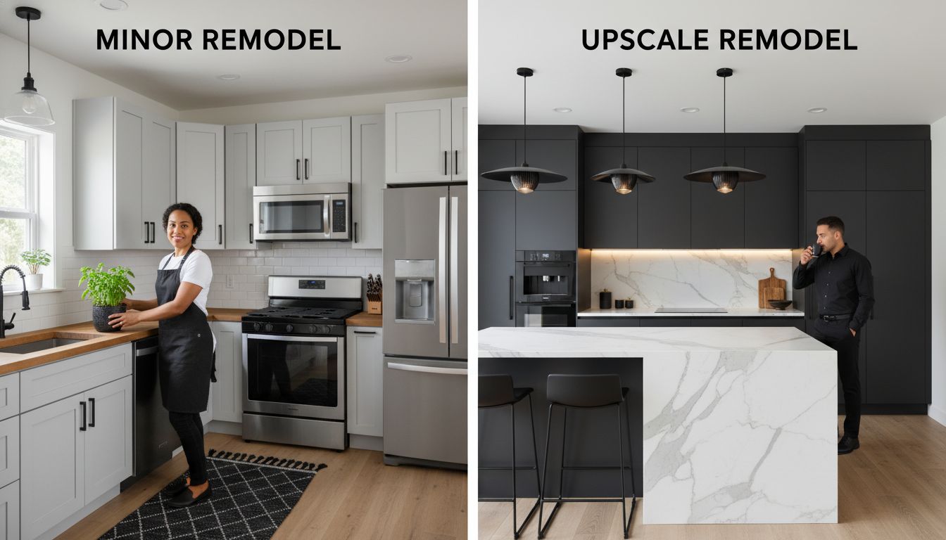 kitchen remodel comparison
