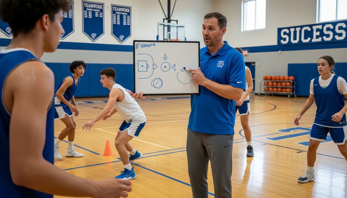 basketball motion offense drill