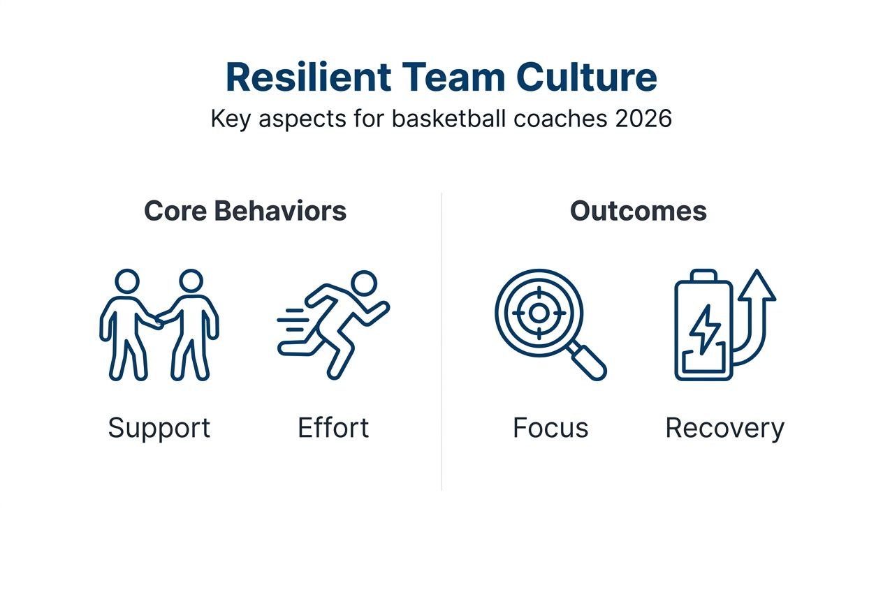 Infographic of core resilient culture elements