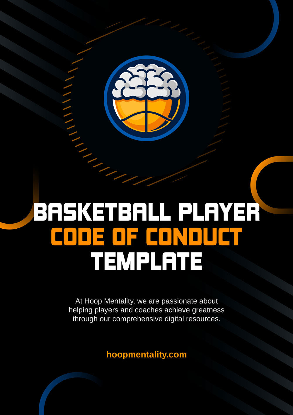 Basketball Player Code Of Conduct Template