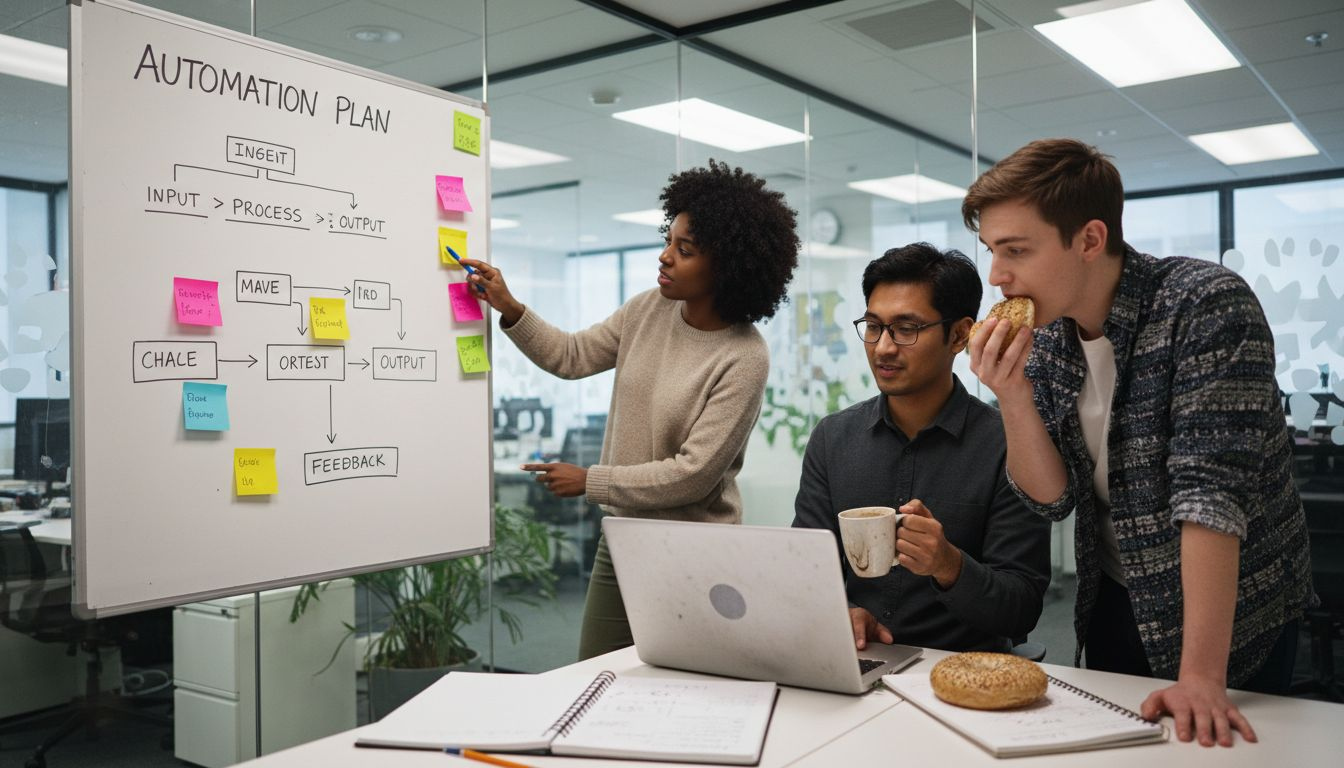 Startup team mapping automation workflow
