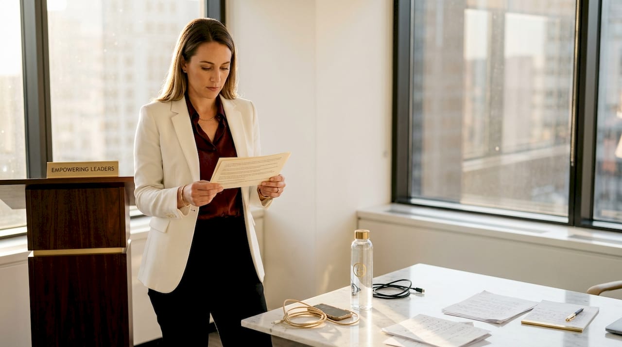 How to practice public speaking as a woman entrepreneur