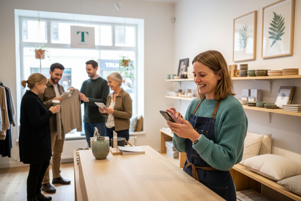 social media business owner Sweden