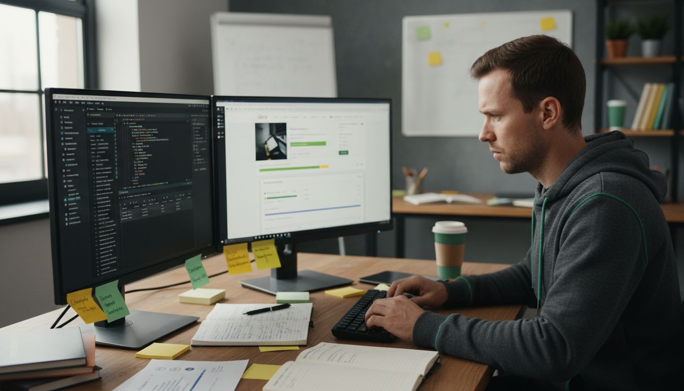 webbplats optimering arbete