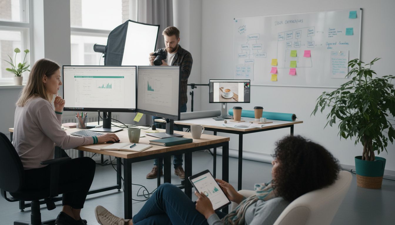 digital marknadsföring team