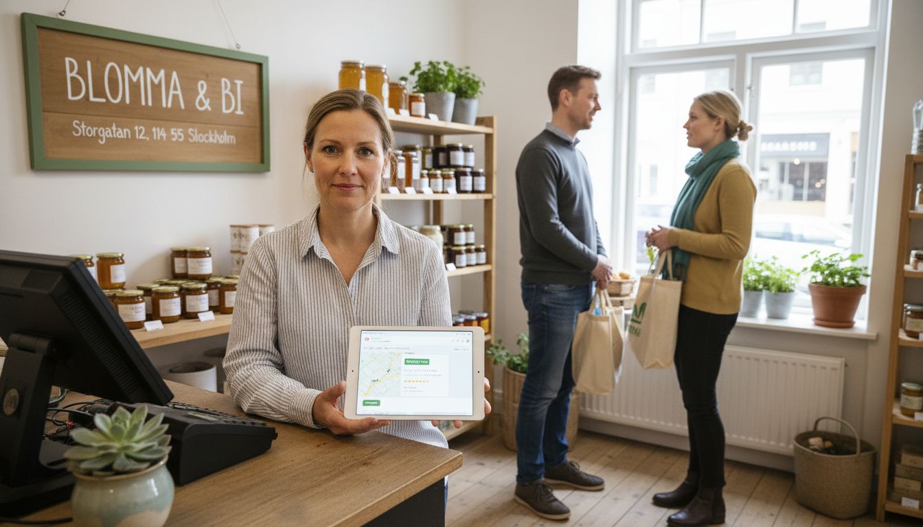 google my business optimering