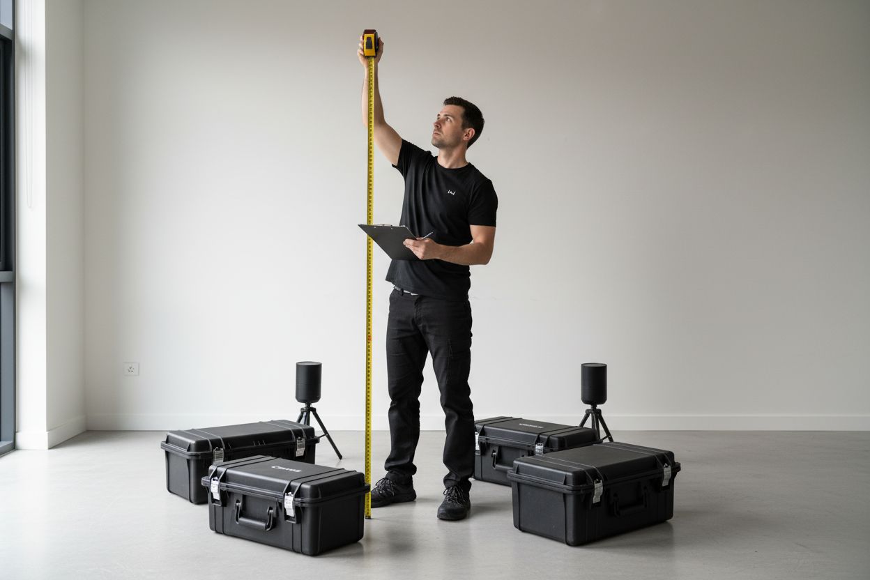 measuring room height