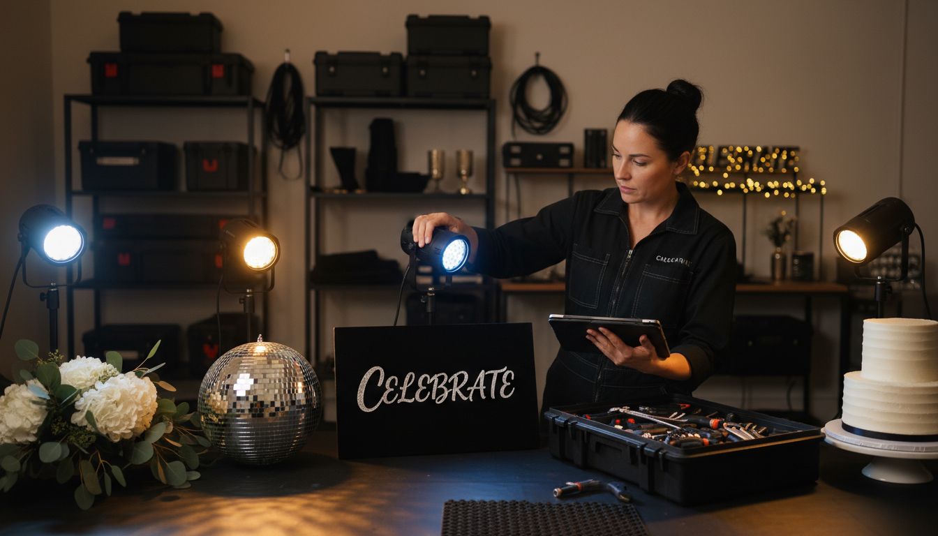 pinspot light types