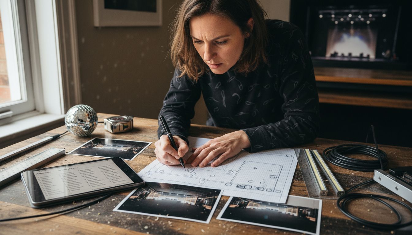 lighting setup planning