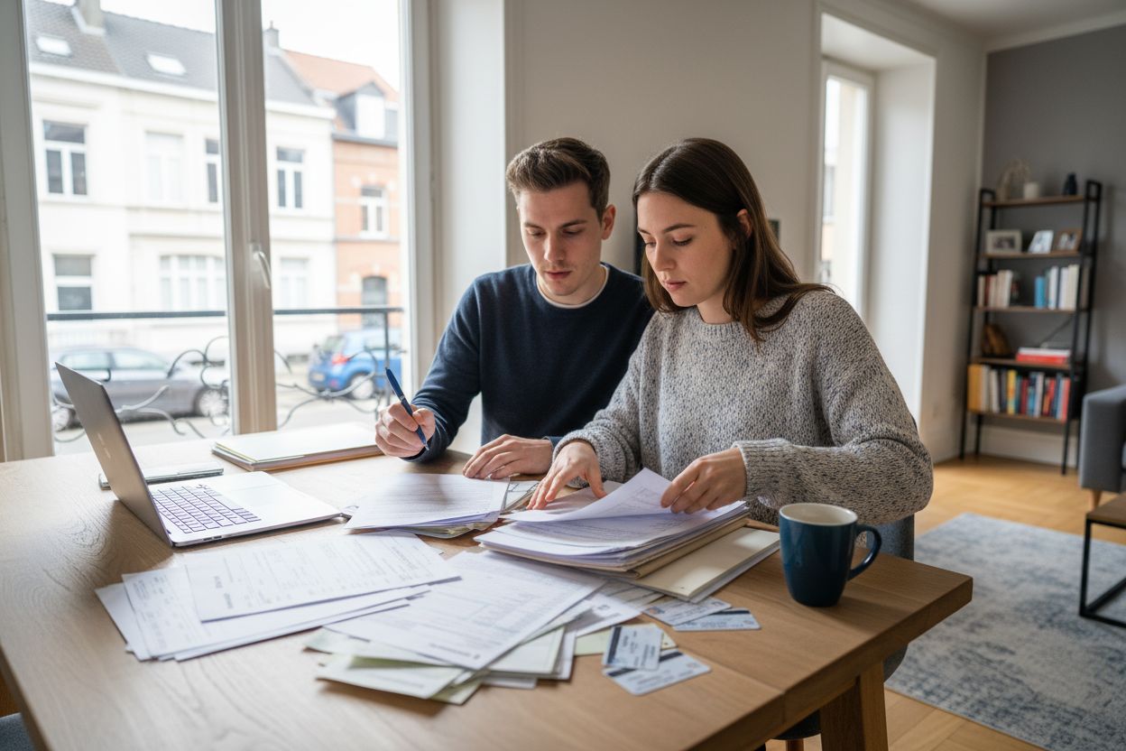 couple belge documents prêt
