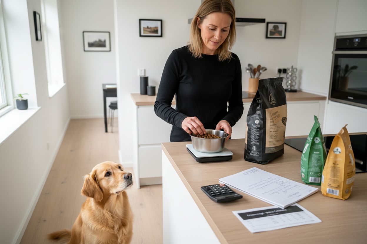 budgetvenlig hundefodring demonstration