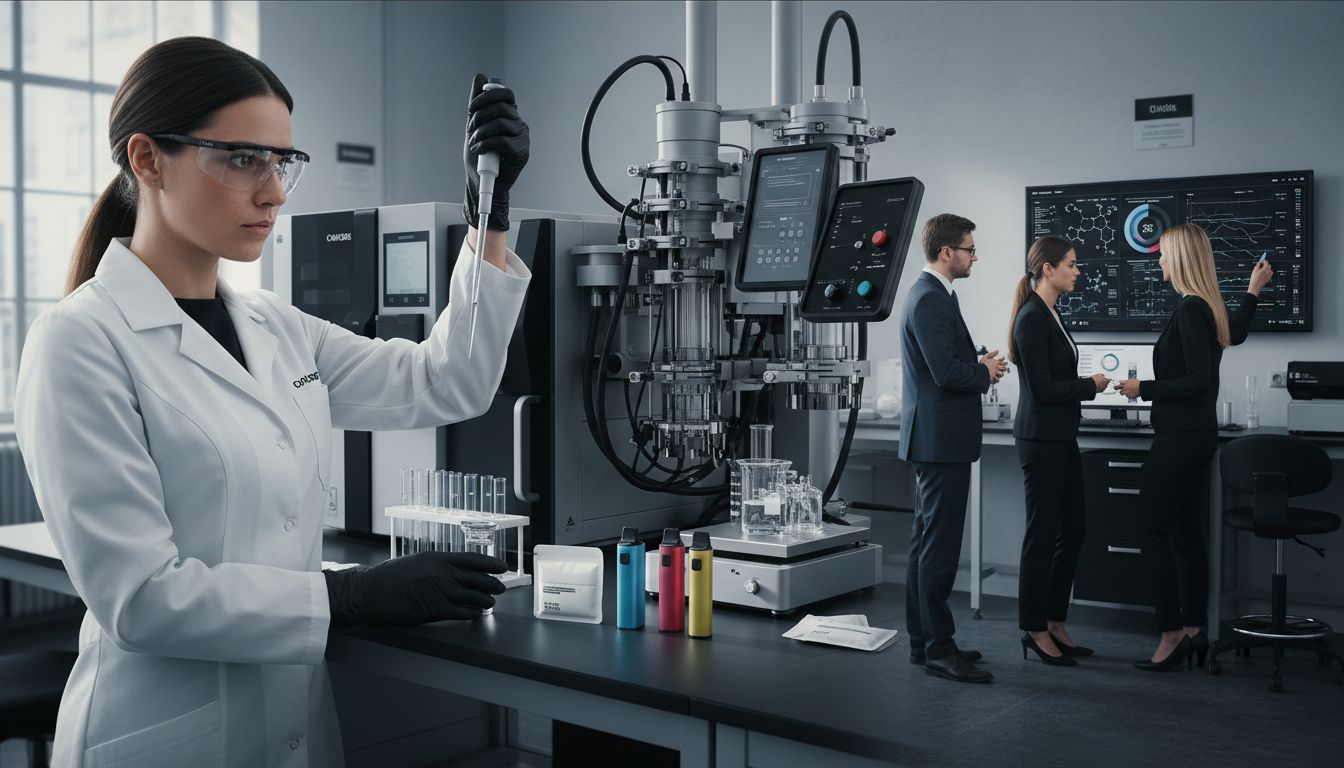 nicotine product testing