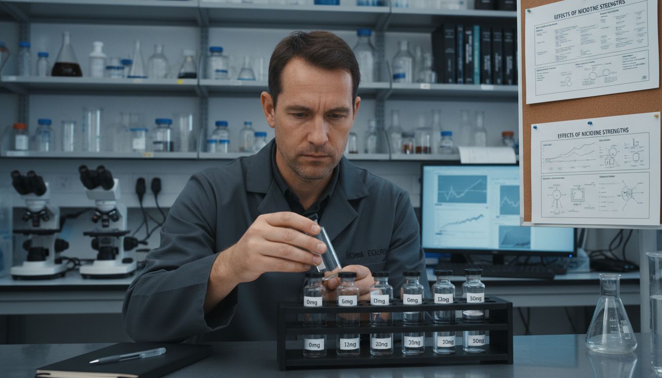 nicotine analysis lab