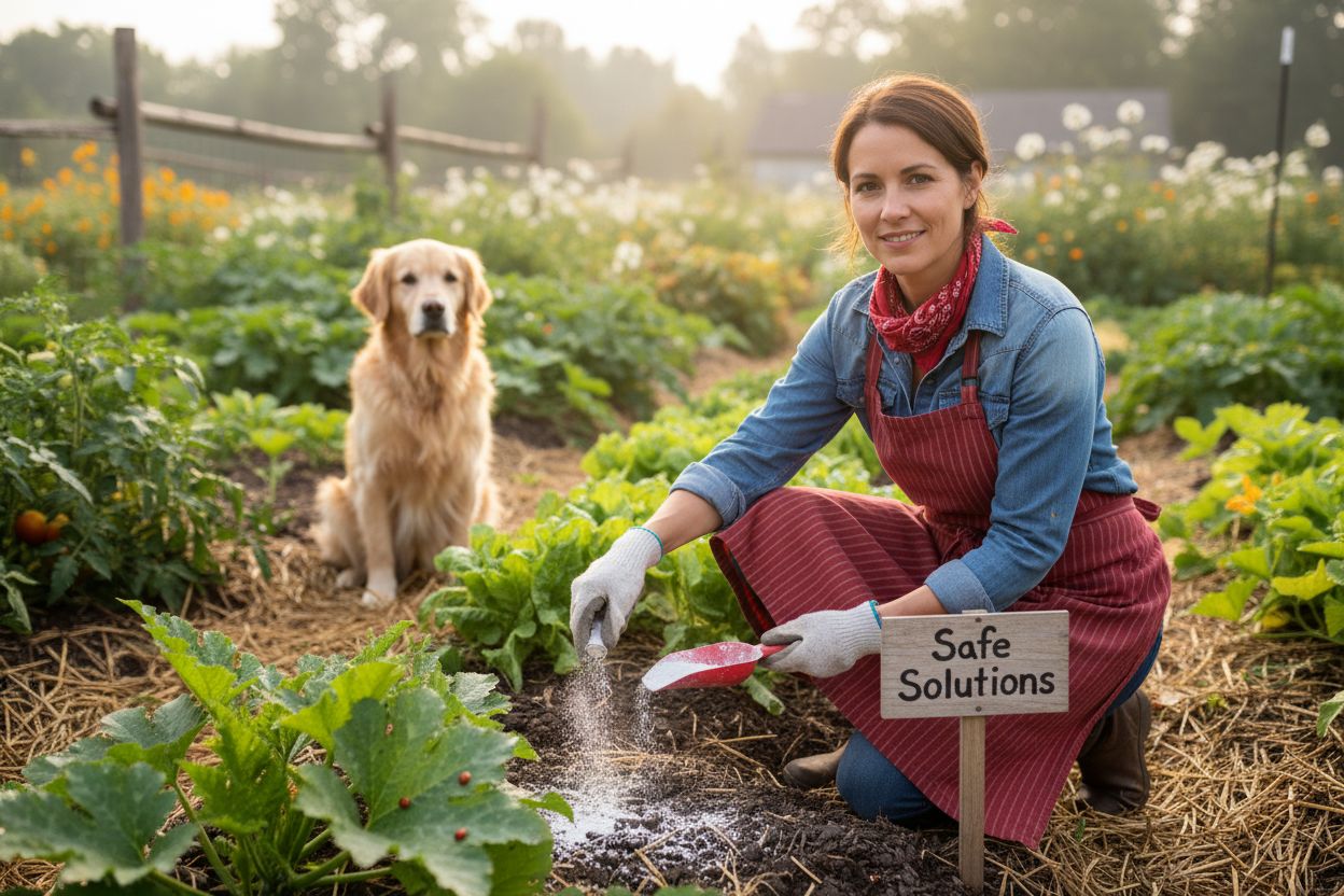 safe pest control garden