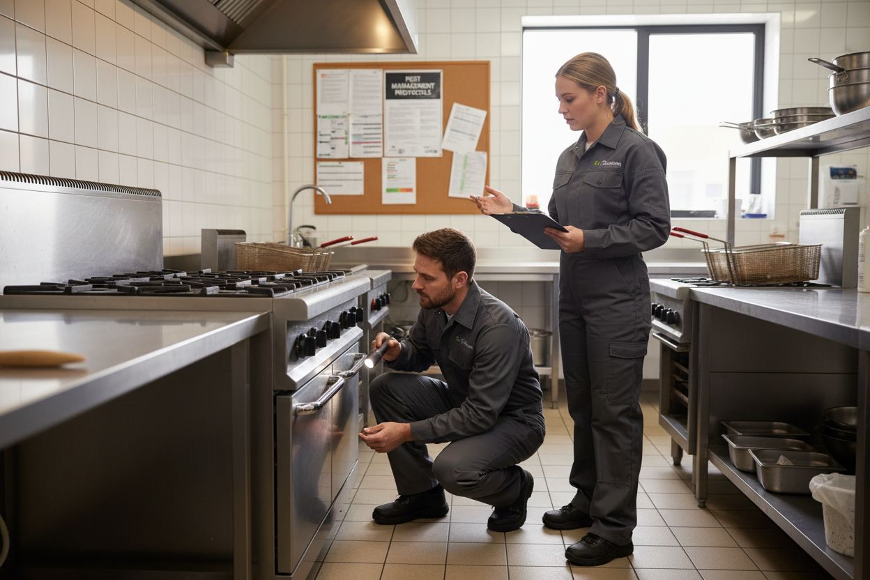 pest inspection kitchen