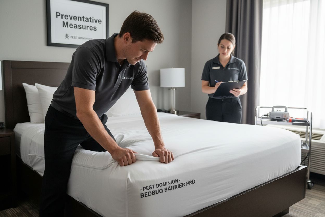 install bedbug encasement