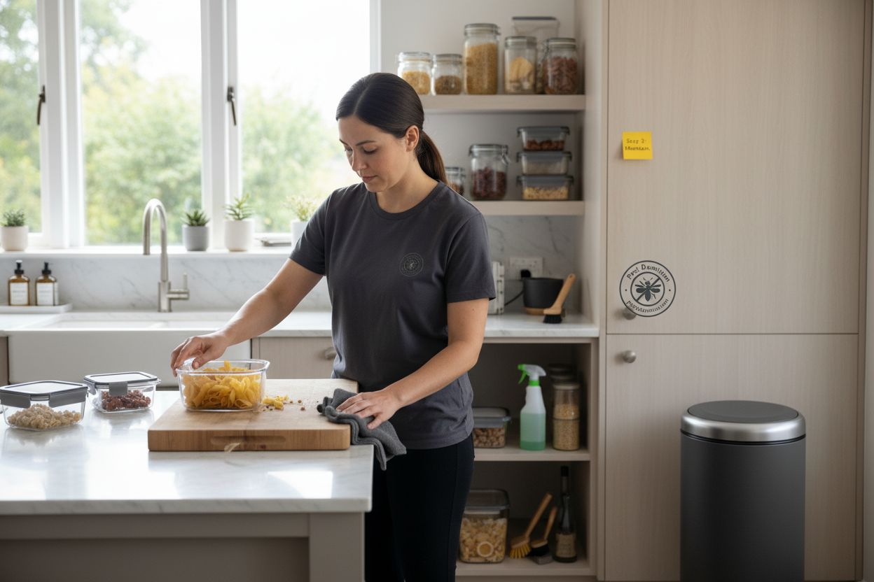 pest proof kitchen cleaning