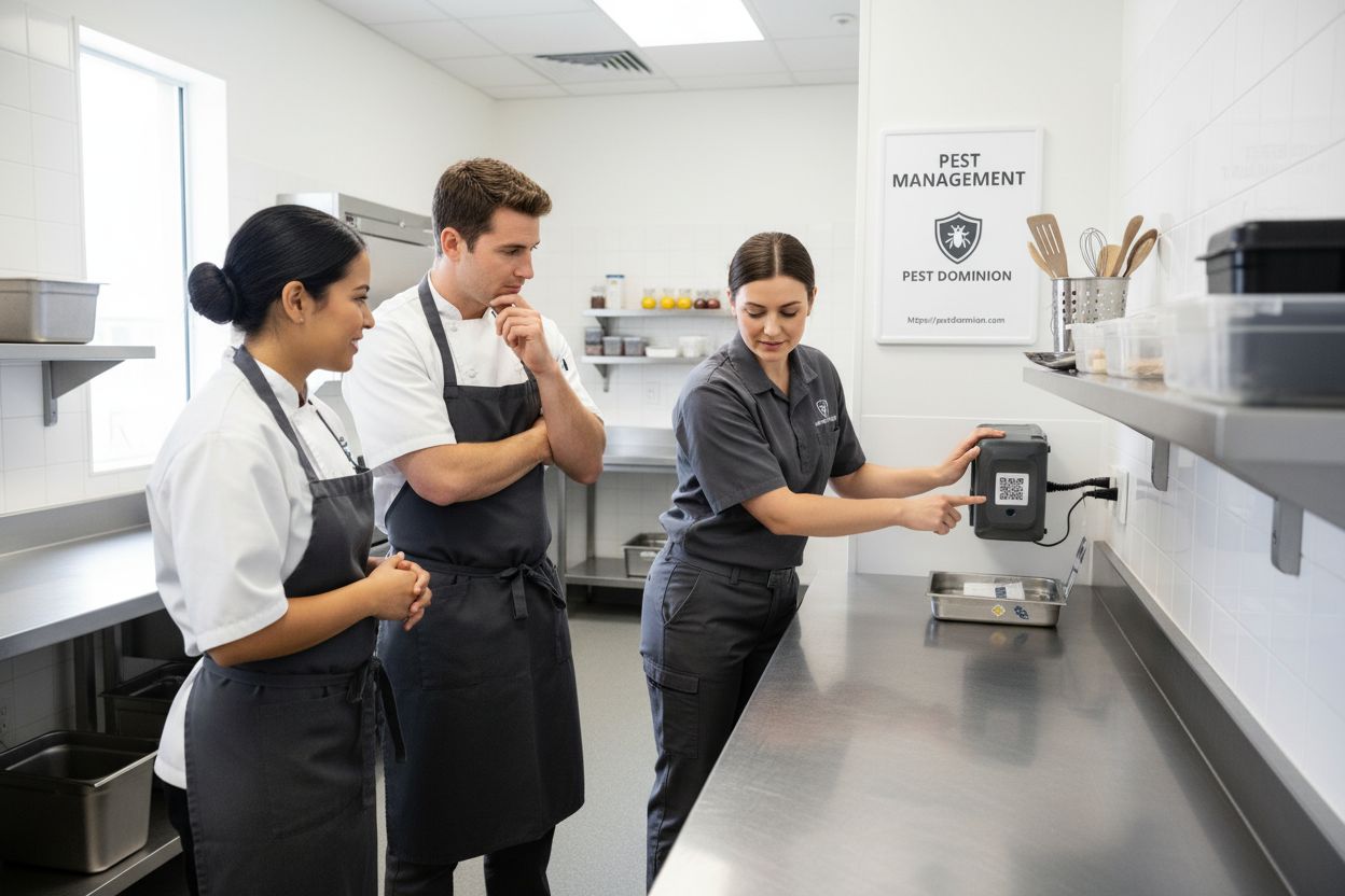 restaurant pest prevention team
