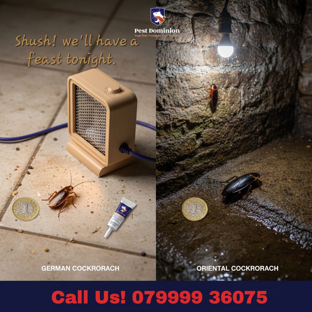 German Oriental cockroaches UK