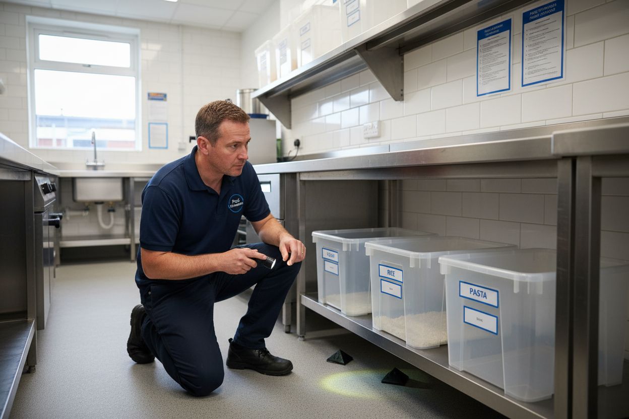 kitchen pest inspection