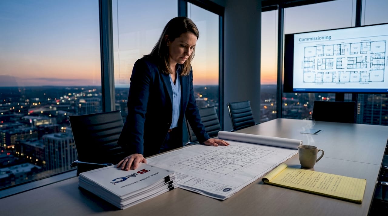 HVAC commissioning in new buildings: a step-by-step guide