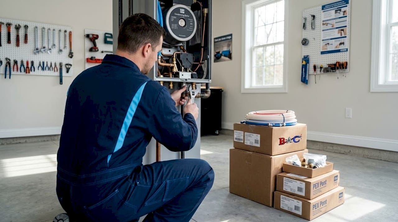How a Hydronic Heating System Is Installed