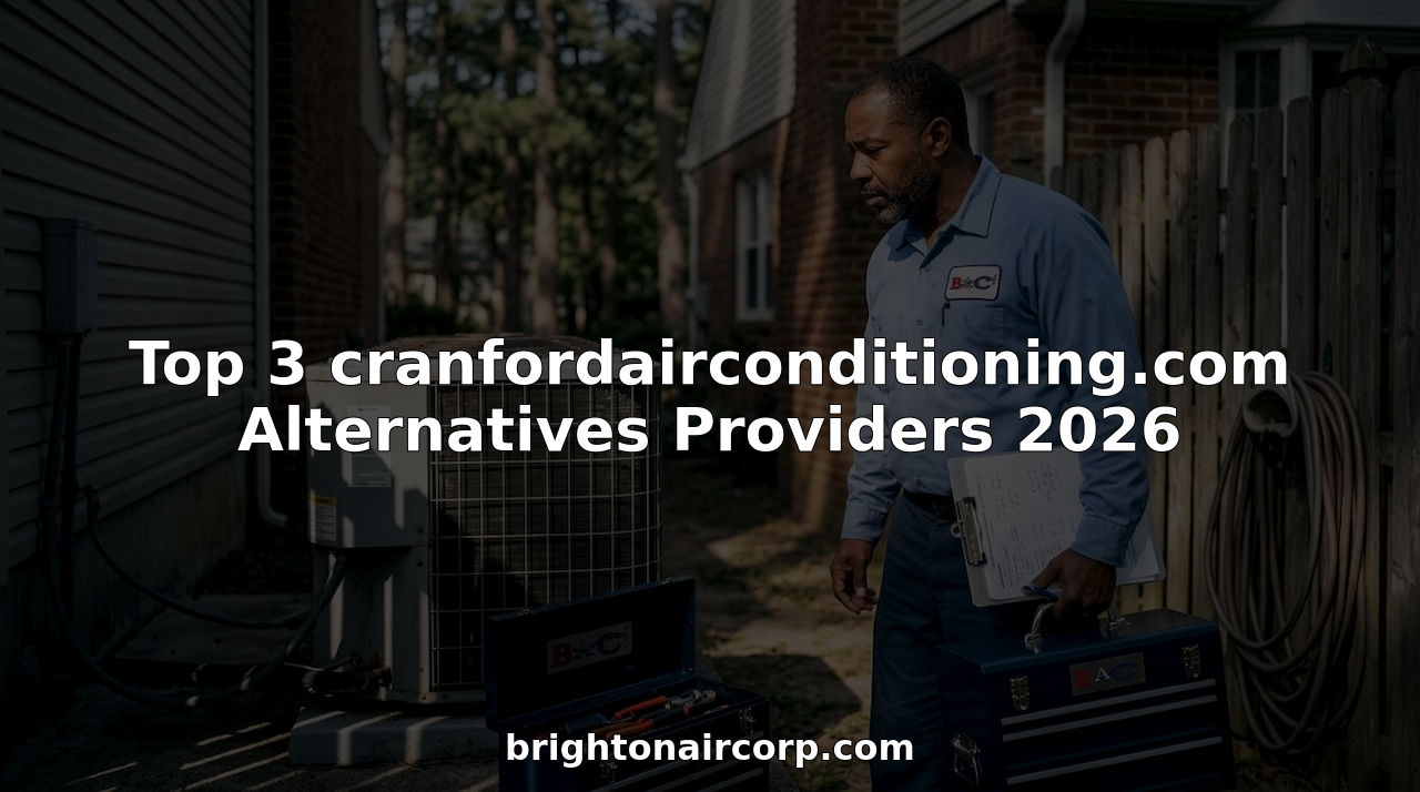 HVAC technician inspecting air conditioning unit outdoors