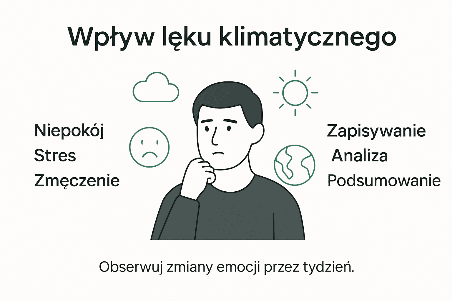 Infografika: Jak obawy związane ze zmianami klimatu wpływają na naszą codzienność