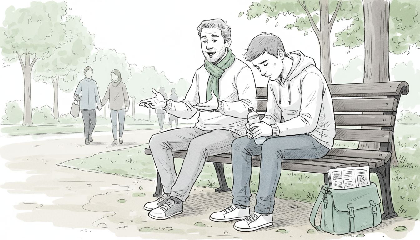 Dwaj mężczyźni, których relacja opiera się na nierównowadze sił