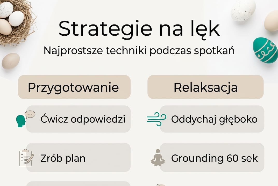Infografika: sprawdzone sposoby na oswajanie lęku