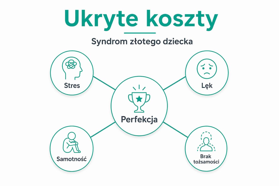 Infografika pokazująca, jakie naprawdę są ukryte wydatki związane z wychowaniem „złotego dziecka”