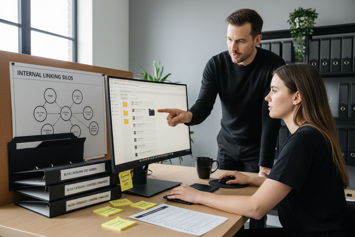 website silo structure