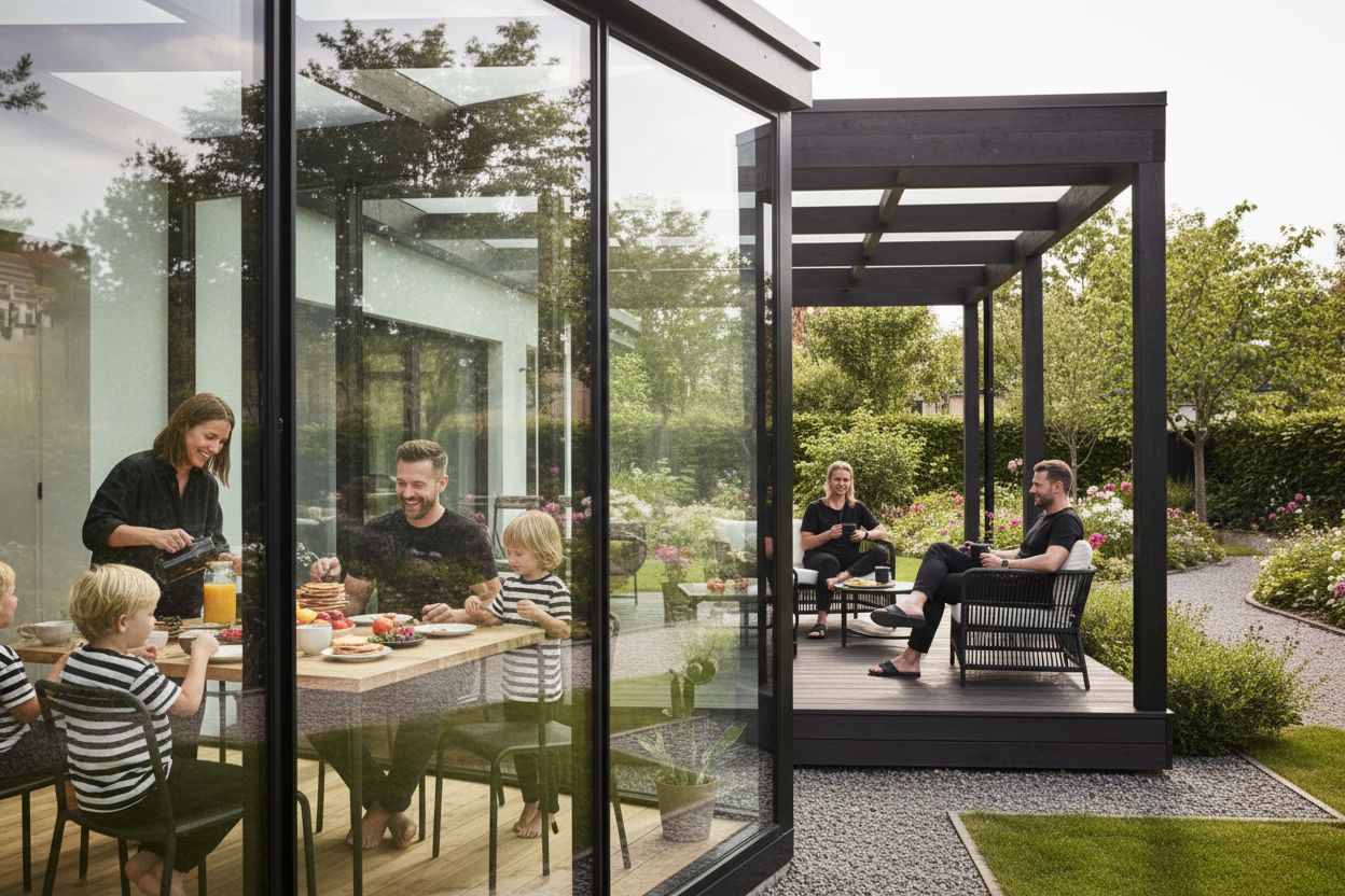 différence solarium véranda