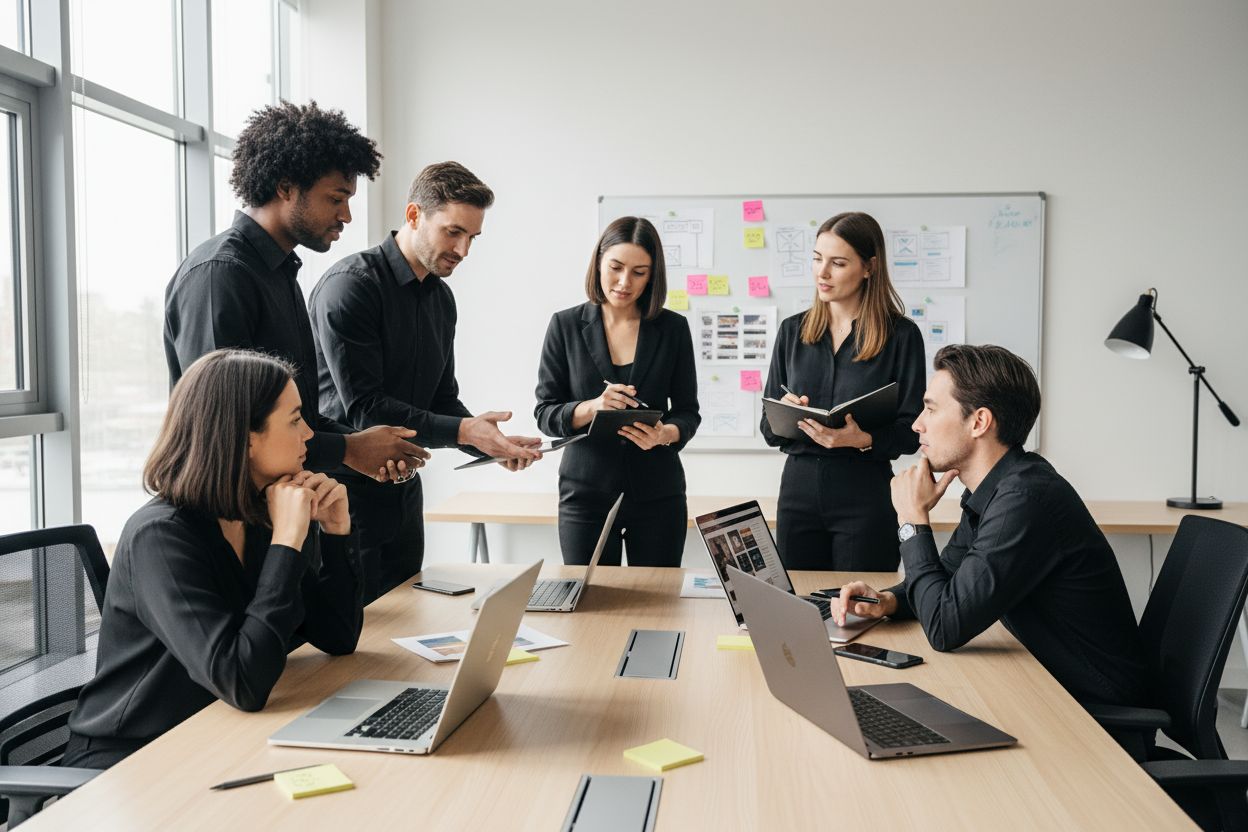 web design inspiration, website success examples, collaborative teamwork