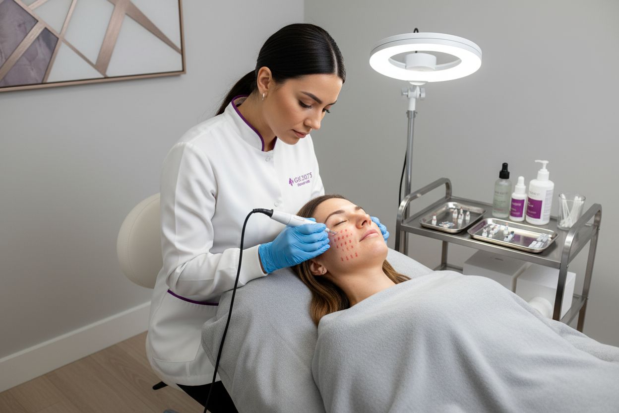 microneedling procedure clinic