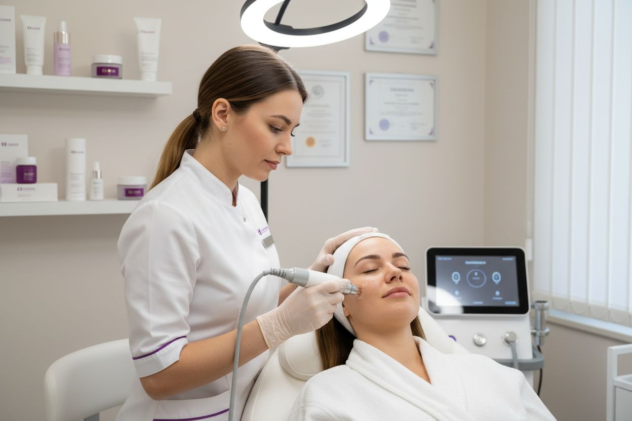 microneedling procedure clinic