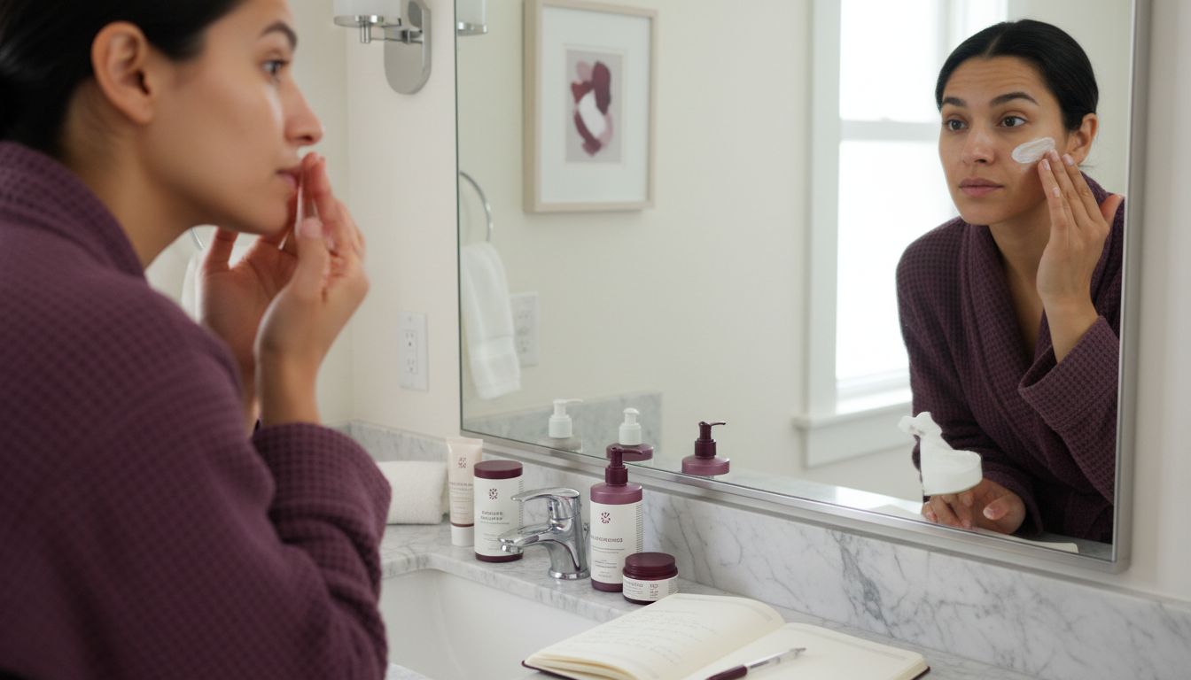 morning skincare melasma