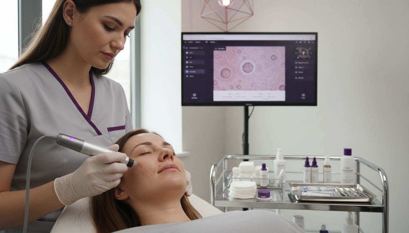 microneedling procedure clinic