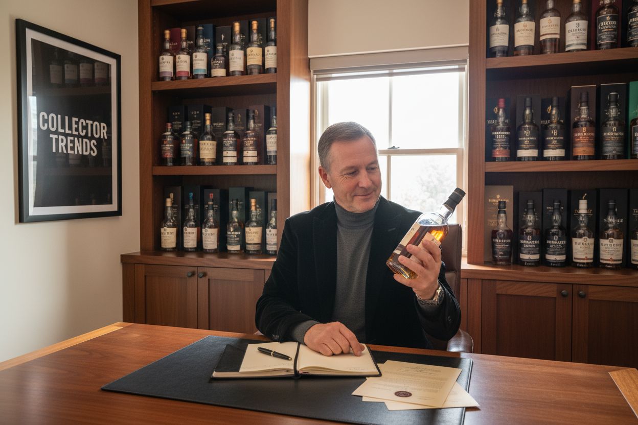 whisky collector display