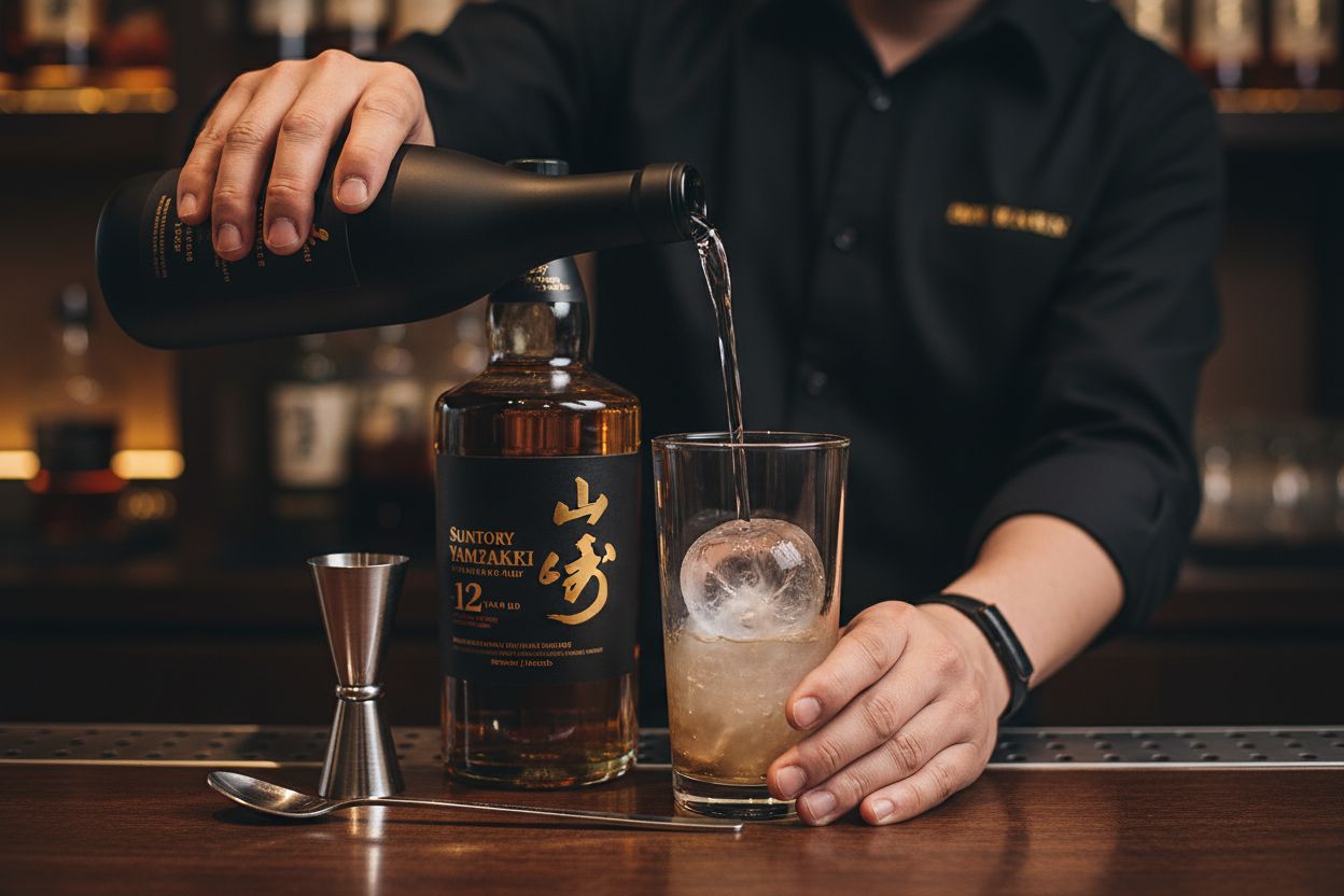 Japanese whisky mizuwari